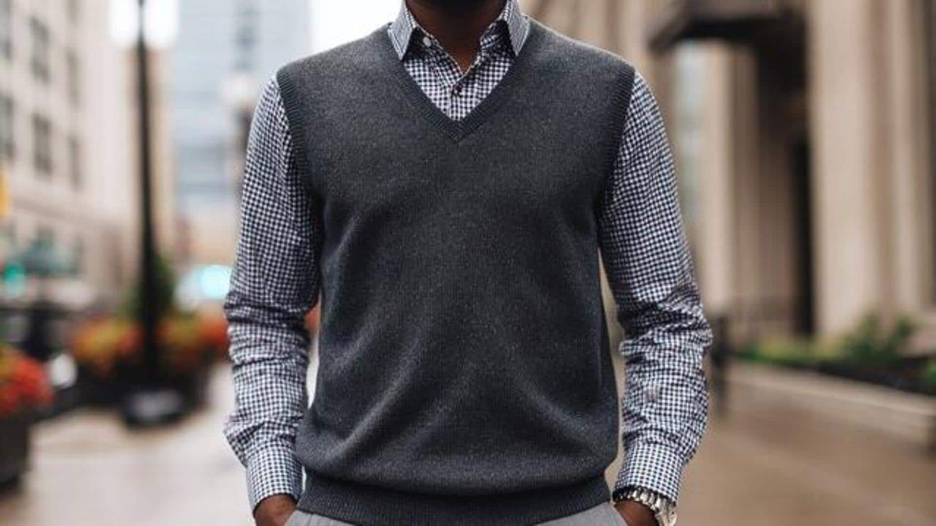 5 styles that go well with knitted vests