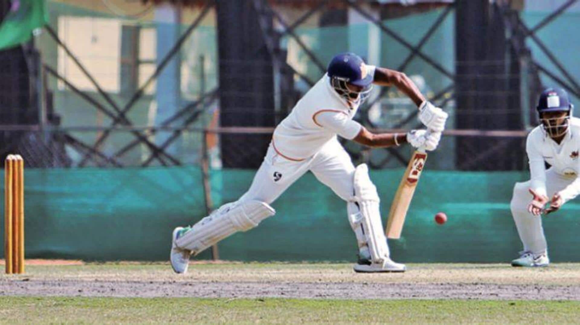 Paras Dogra becomes second player with 10,000 Ranji Trophy runs