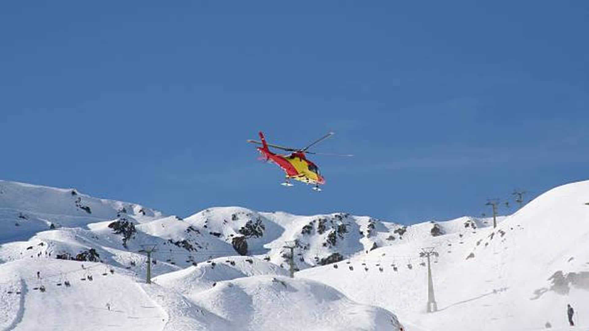 Discover the thrill of helicopter skiing in Lesotho 
