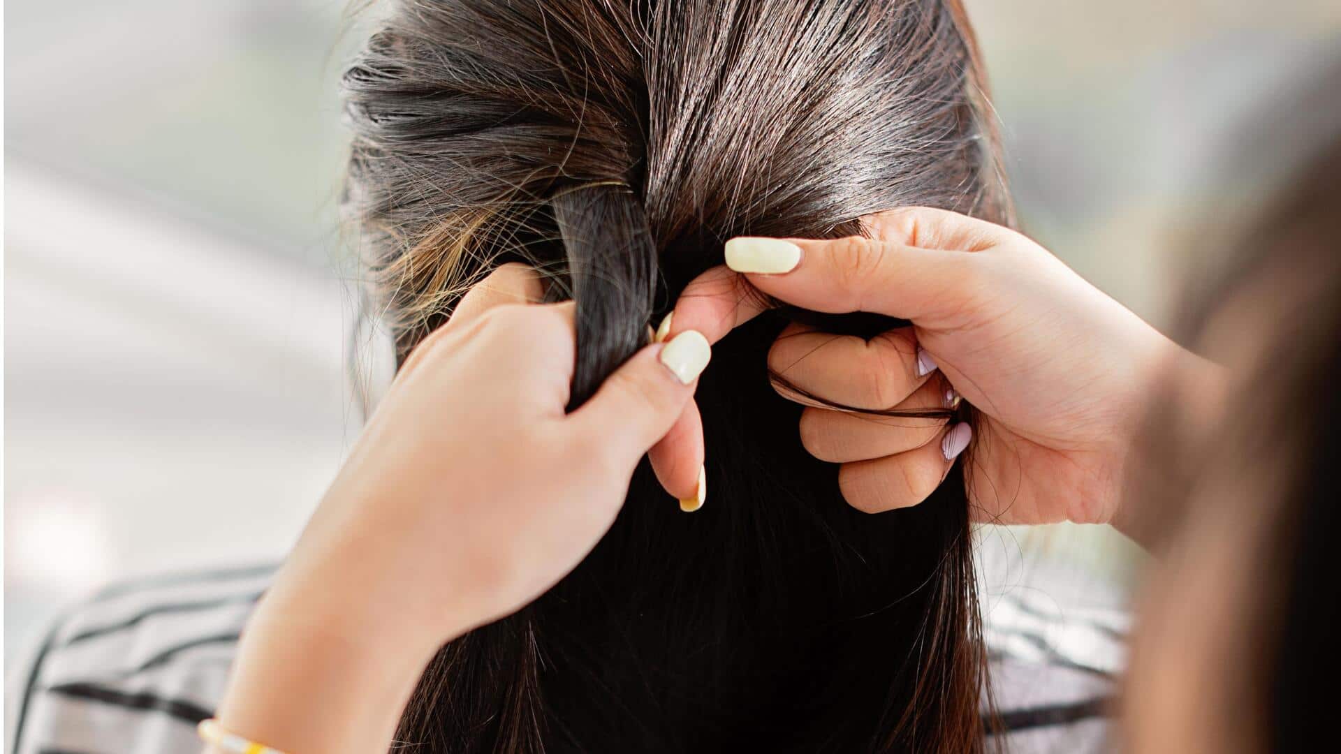 Give your hair a stylish twist with these half-up looks