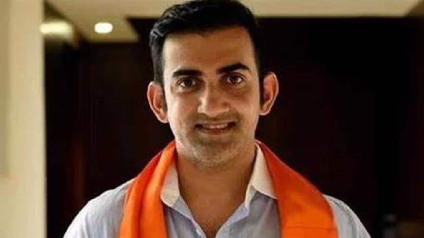 Gambhir contributes Rs. one crore for Ram Temple construction