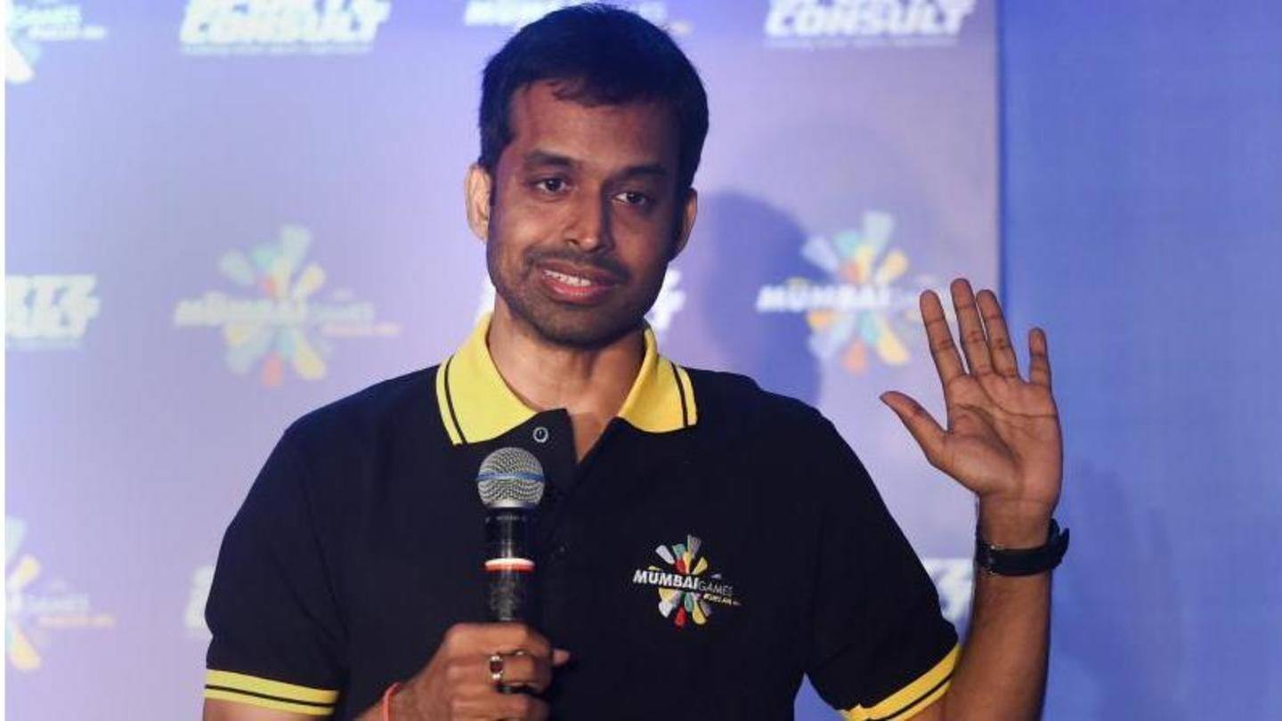 Gopichand announces national badminton scholarship program in Bengaluru