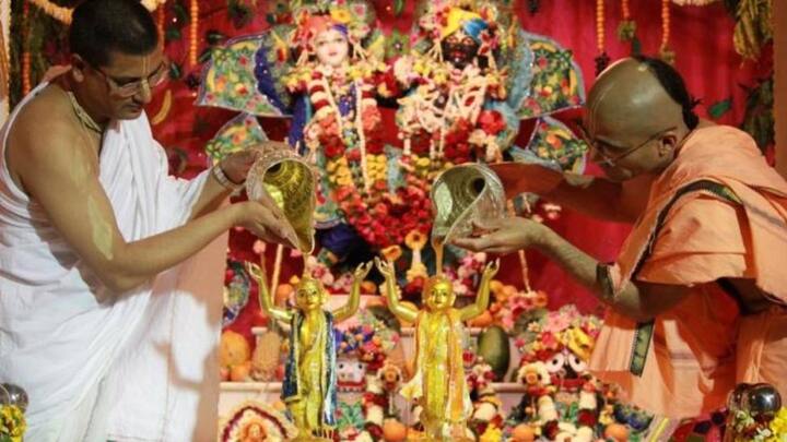 Muted Janmashtami celebrations at Delhi temples