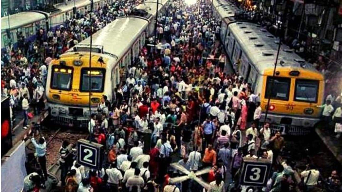 Total of 2,985 local train services are being operated Total of 2,985 local train services are being operated