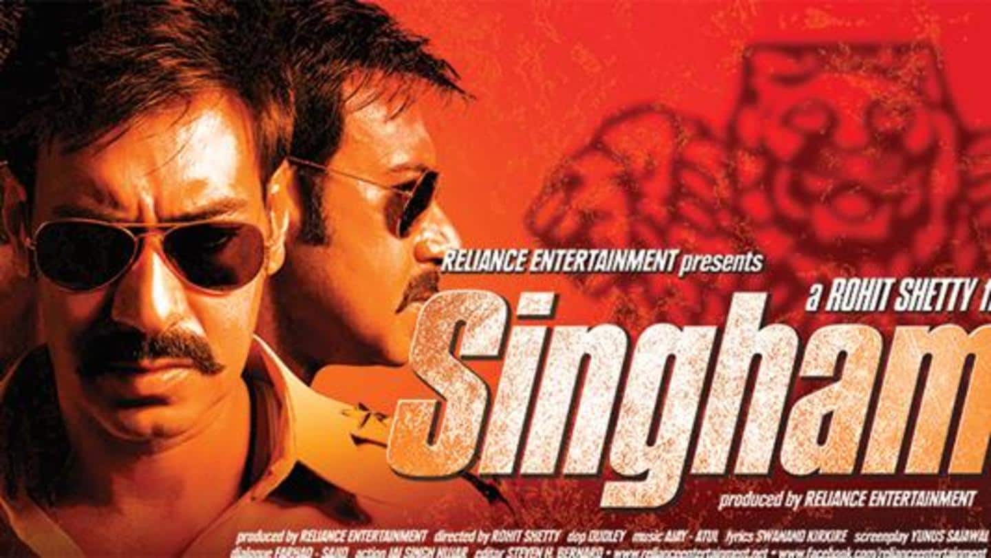 Ajay Devgn celebrates 10 years of 'Singham'