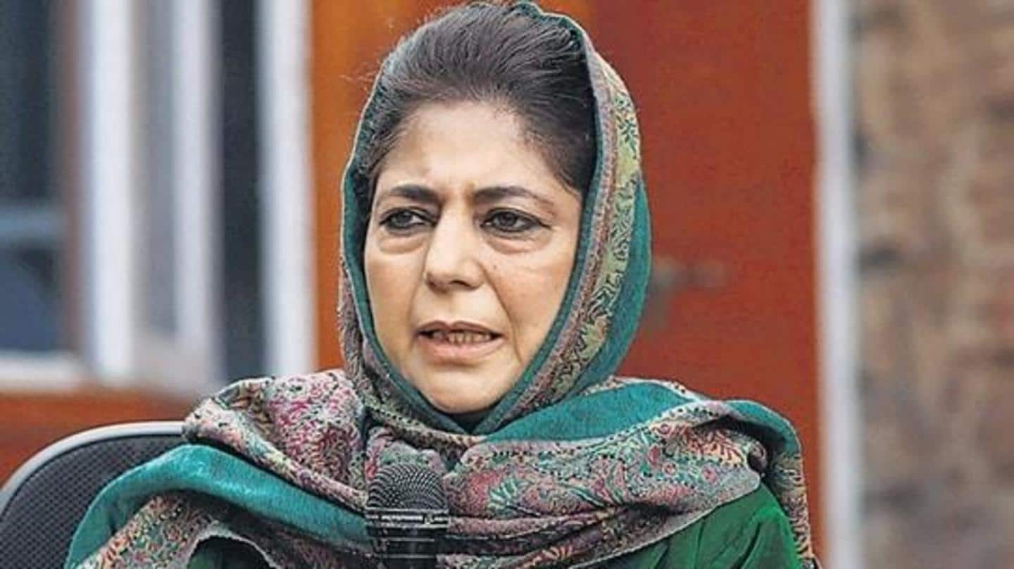My statement on Taliban deliberately distorted: Mehbooba Mufti