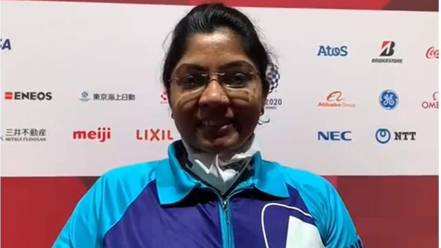 Paralympics: Bhavinaben becomes first player to enter table tennis quarterfinals