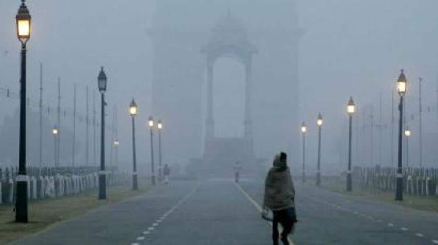 Delhi's minimum temperature drops to 3.6 degree Celsius