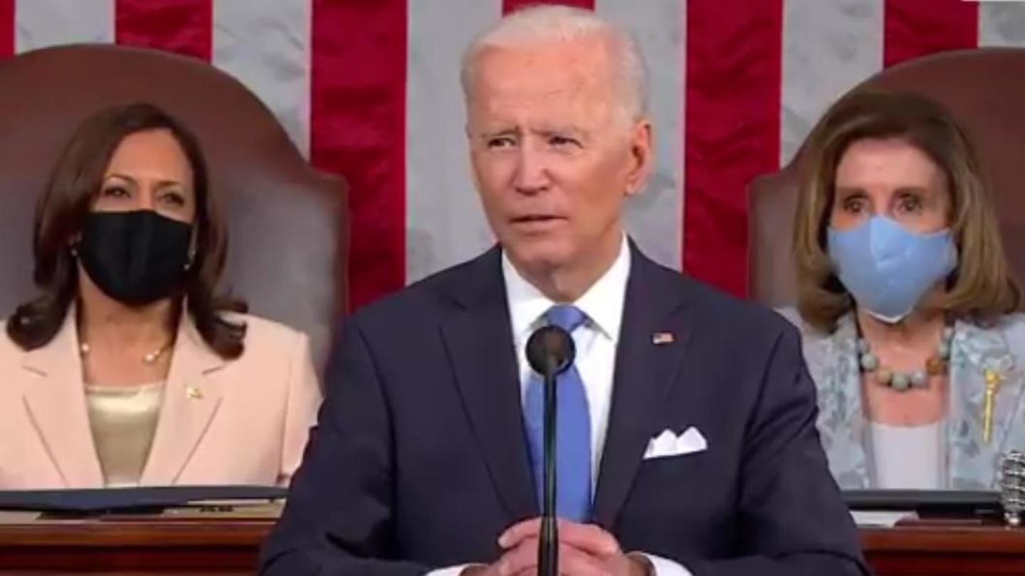 America on the move again: US President Biden to Congress