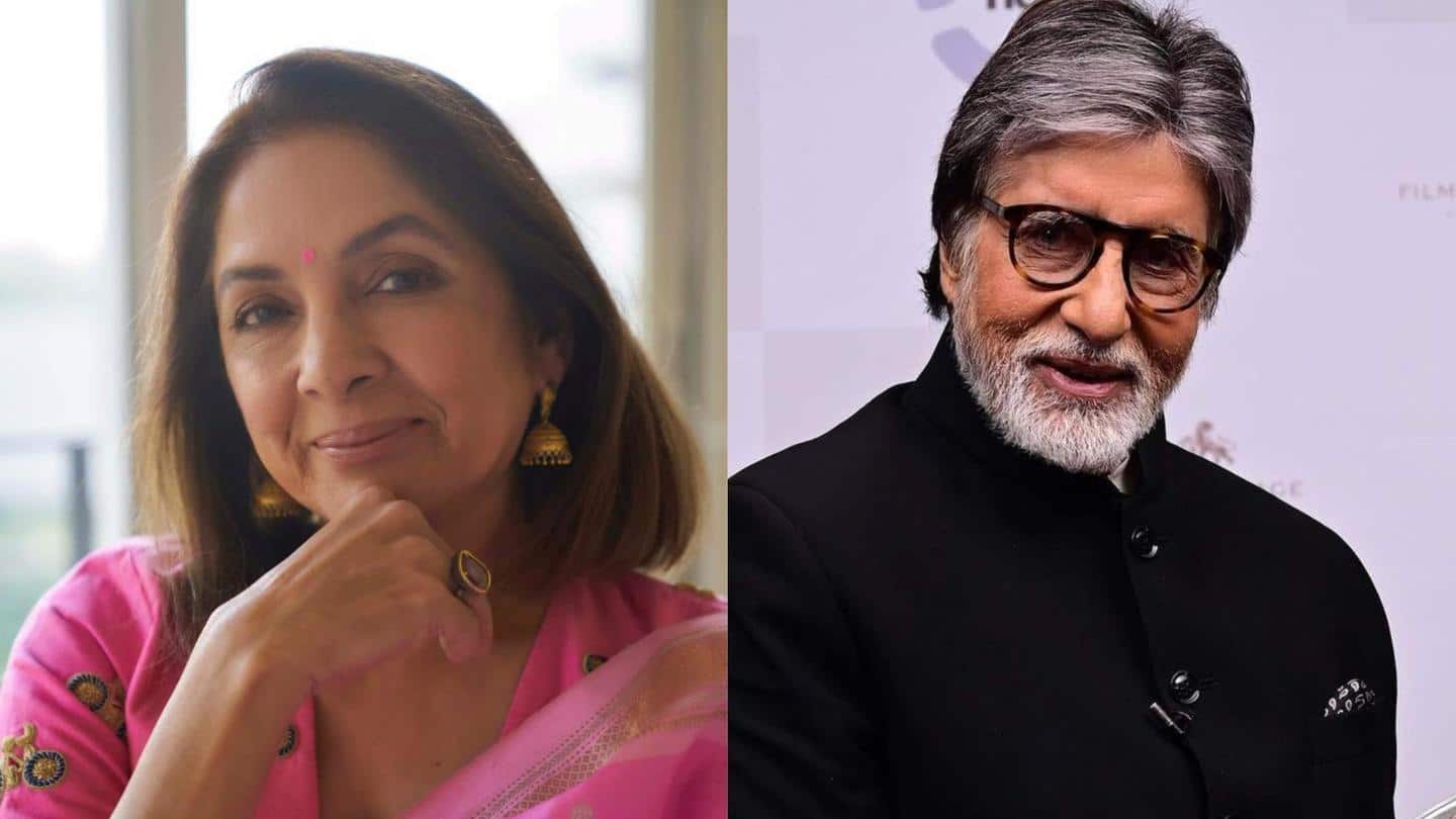 Amitabh Bachchan and Neena Gupta resume shoot for 'Goodbye'