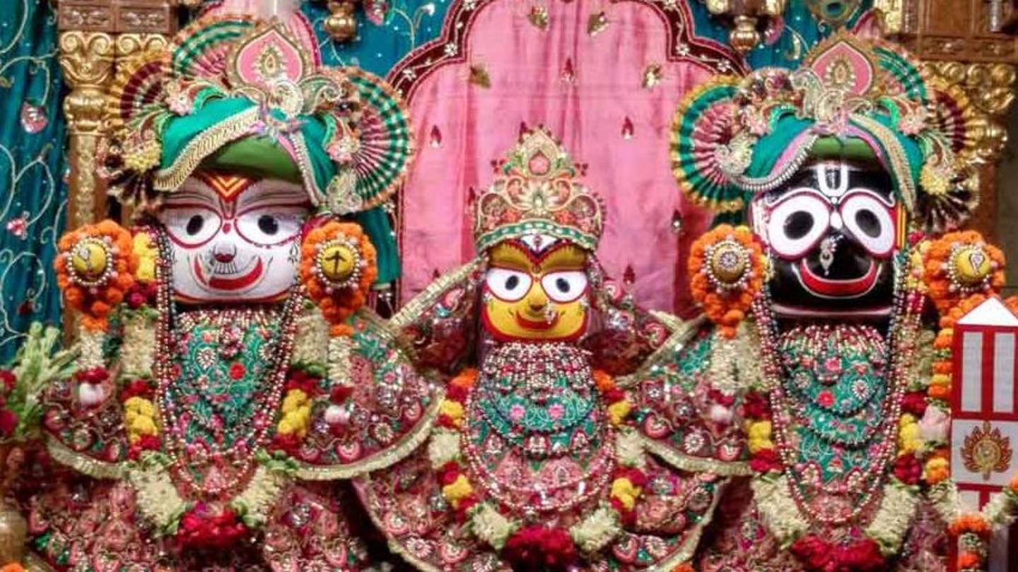 Jhoba, Srimukha, and Padma donated for the three deities Jhoba, Srimukha, and Padma donated for the three deities