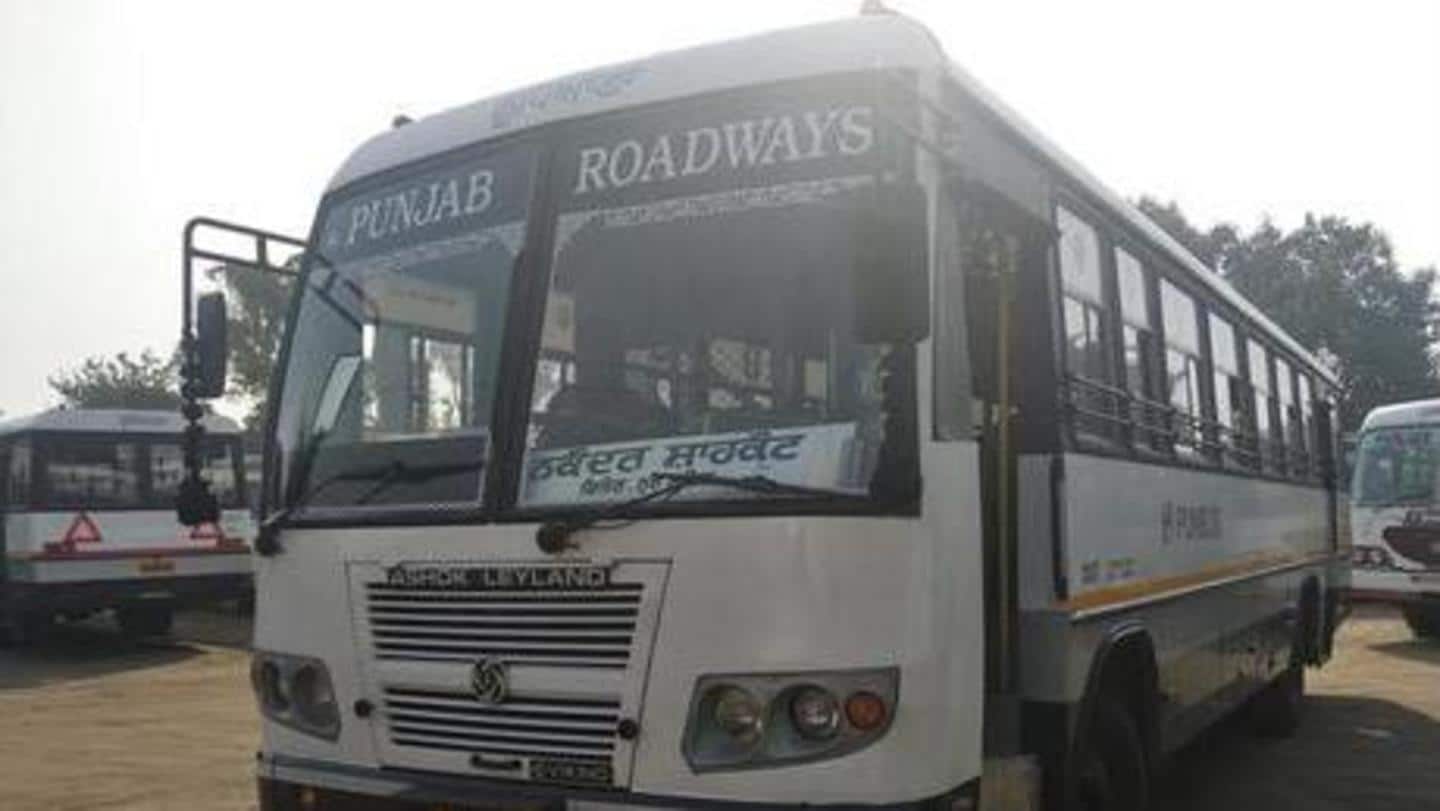 Contractual employees of Punjab Roadways, PRTC launch indefinite strike