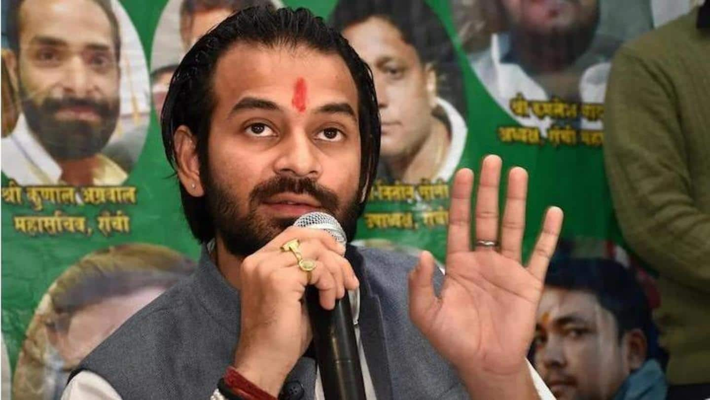 Lalu's sidelined son Tej Pratap Yadav floats parallel organization