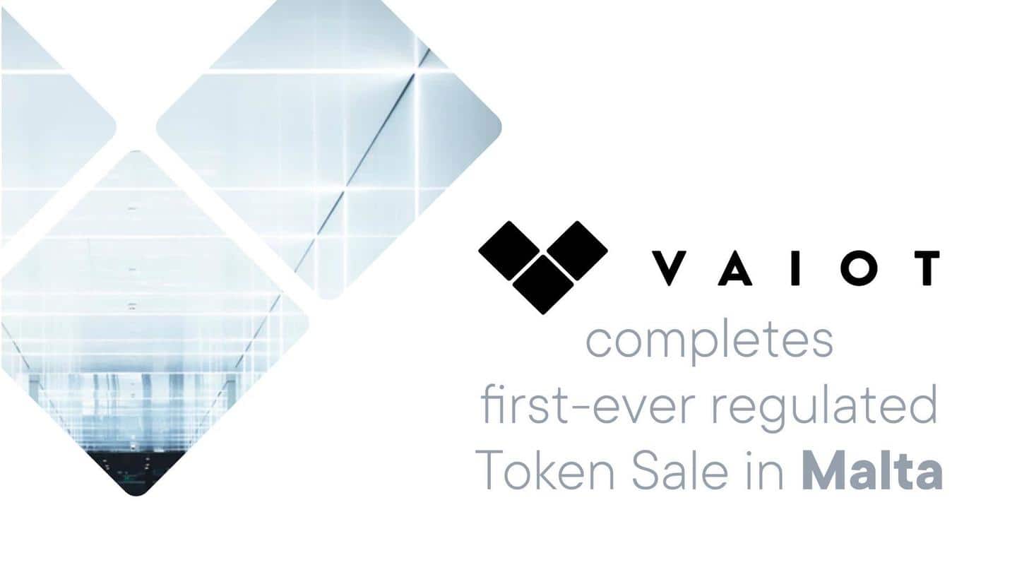 VAIOT completes first-ever VFFA regulated public token sale in Malta