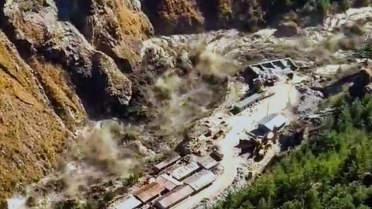 Collapse of rock mass may have caused Uttarakhand flash floods