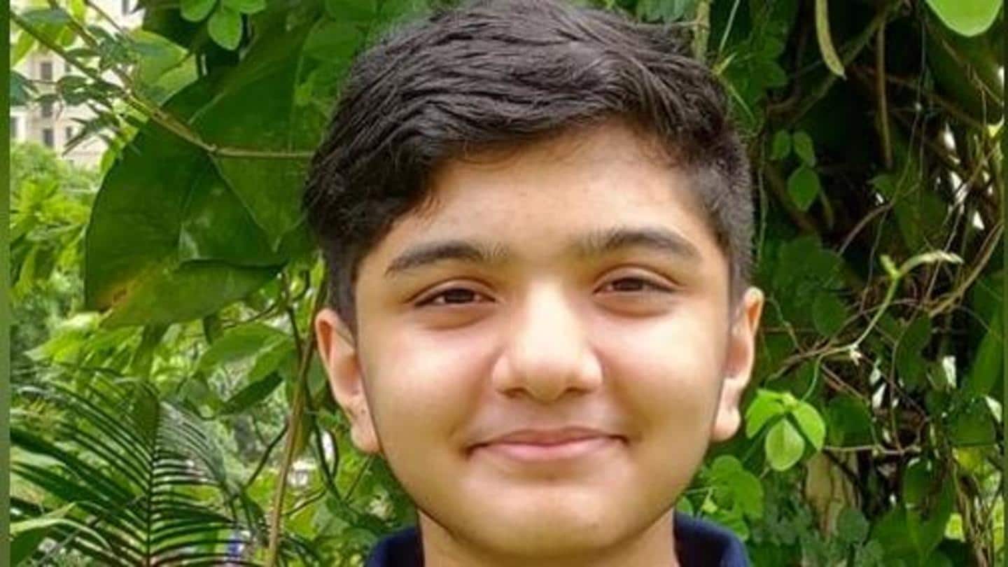 Mumbai teen honored with international award for environment-related project