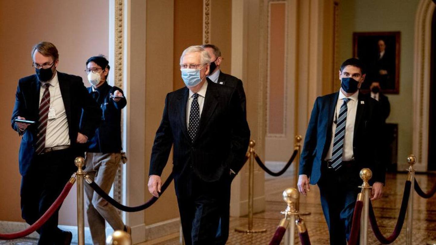 Trump will be provided his due process in Senate: McConnell Trump will be provided his due process in Senate: McConnell