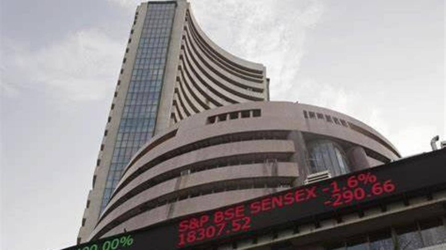 Sensex ends 215 points lower as Reliance tumbles