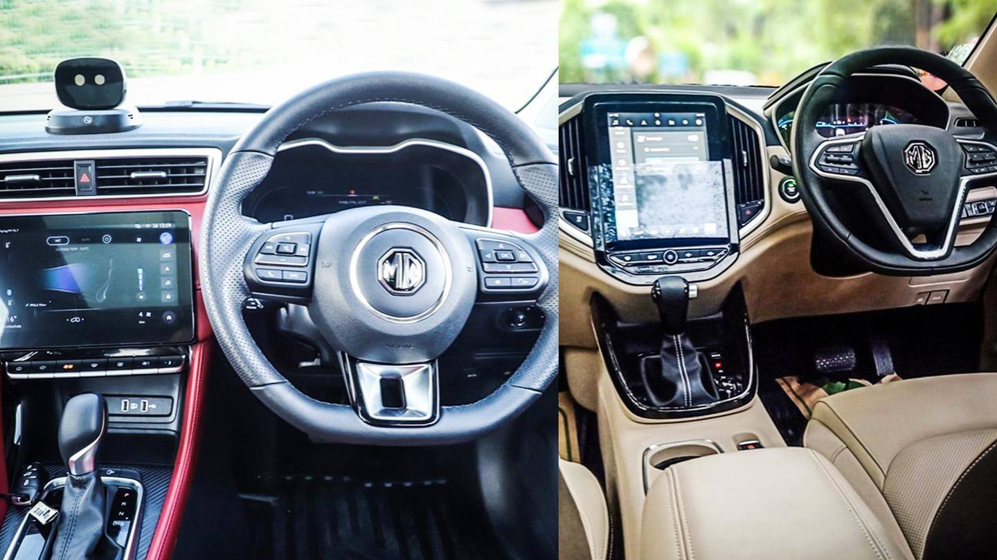 The Hector has a more spacious cabin The Hector has a more spacious cabin