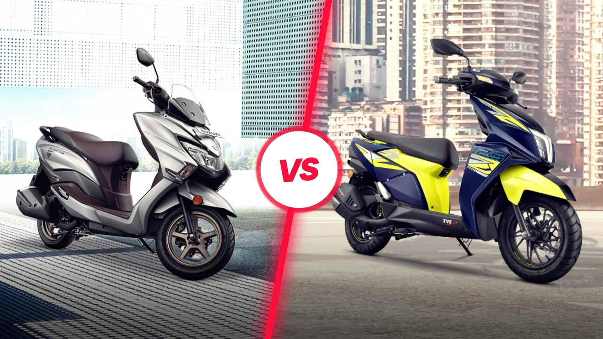 Suzuki Burgman Street v/s TVS Ntorq 125: Which is better?