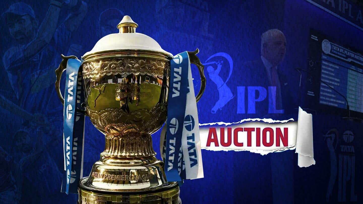 IPL 2023: 405 players set to go under the hammer