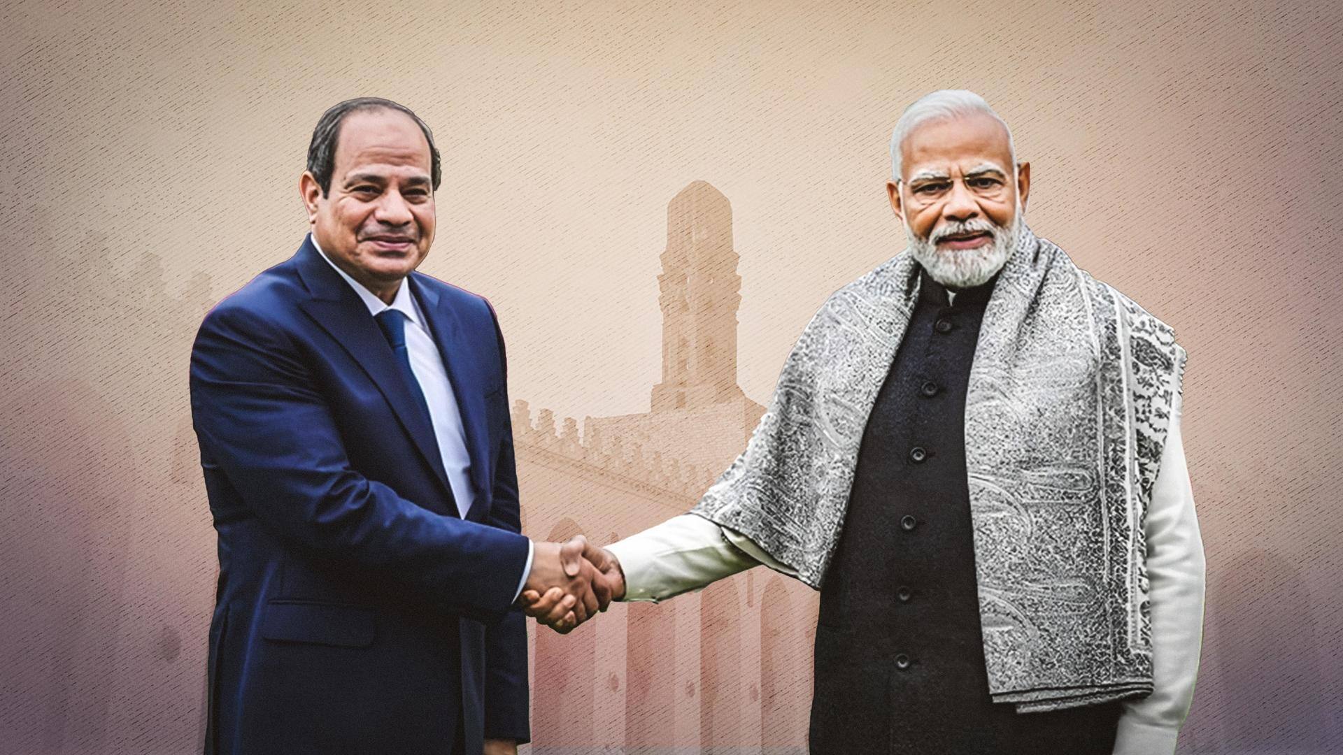 PM Modi arrives in Egypt to elevate trade, defense ties 