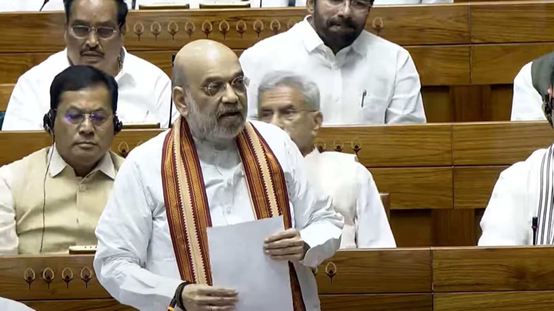 '3 Pahalgam terrorists killed in Operation Mahadev': Amit Shah