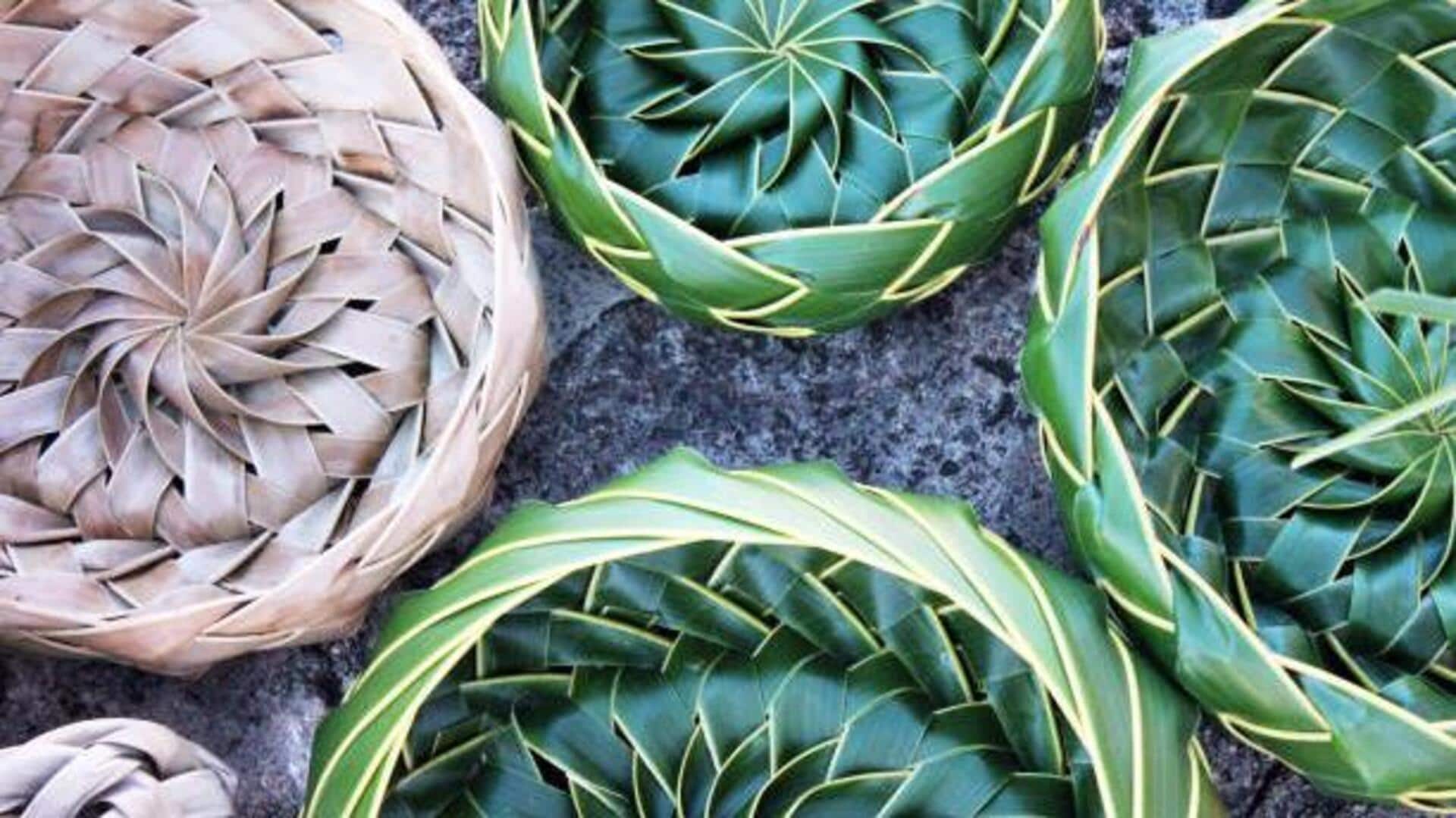 How palm leaves are used in African culture