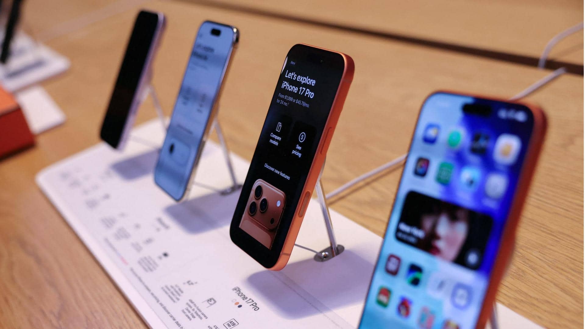 iPhones worth $2B exported from India in November