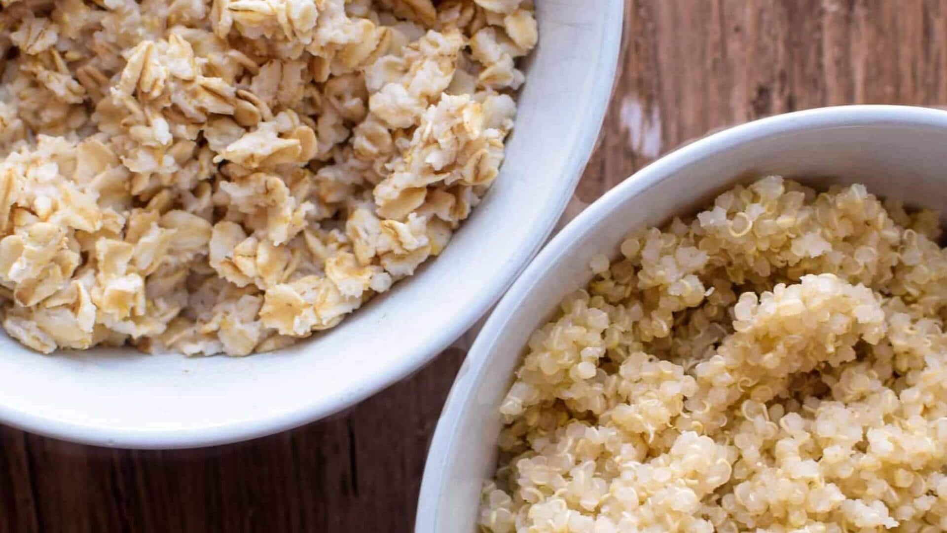 Quinoa or oatmeal: Which keeps you energized?
