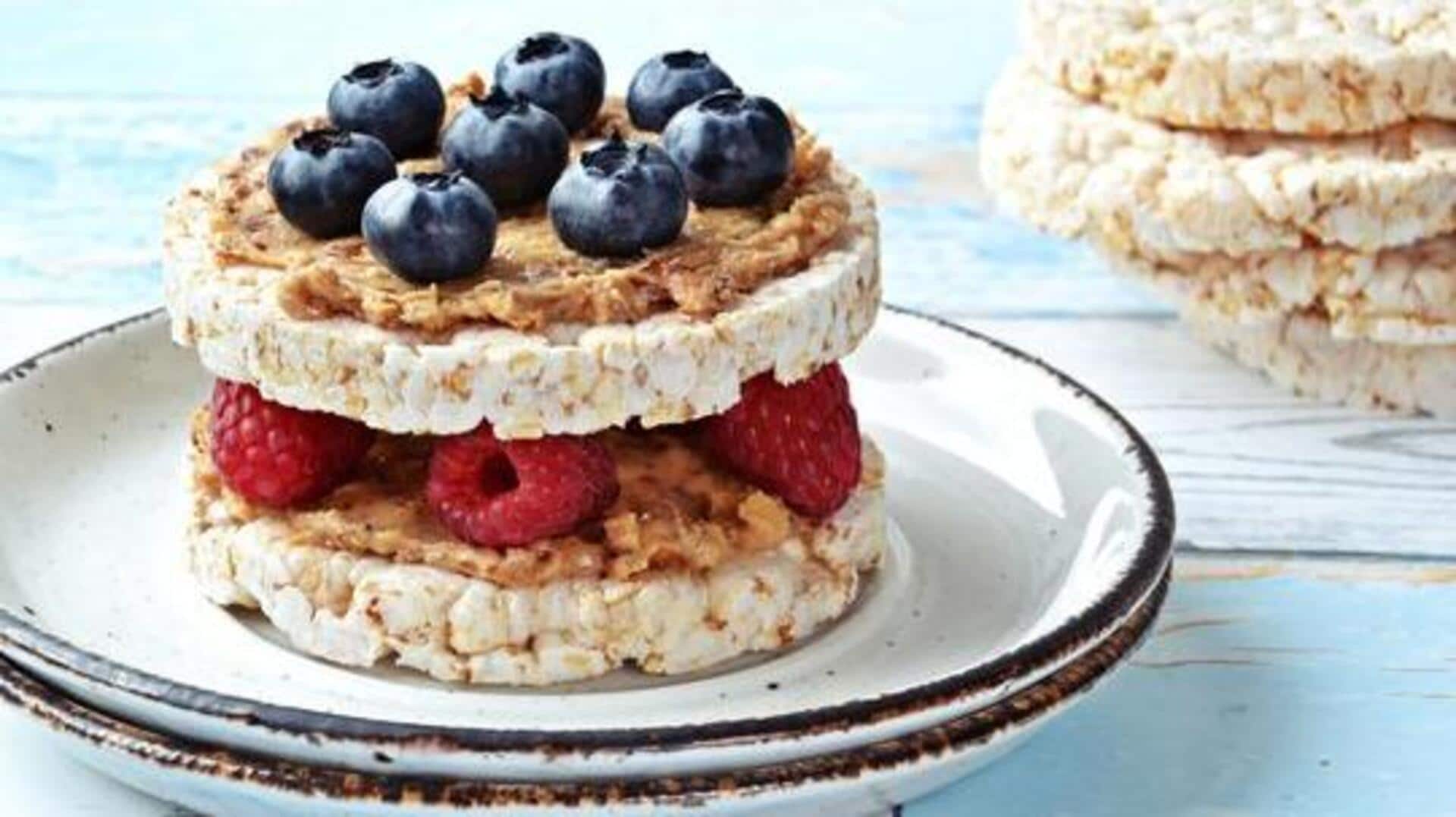 5-minute rice cake recipe for busy mornings