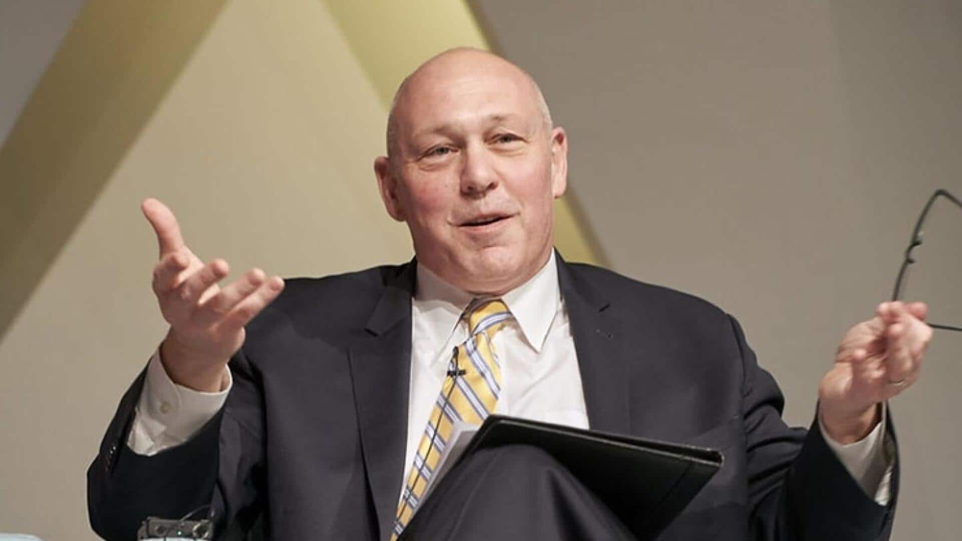 Donald Trump's new AI czar, Chris Fall, has resigned