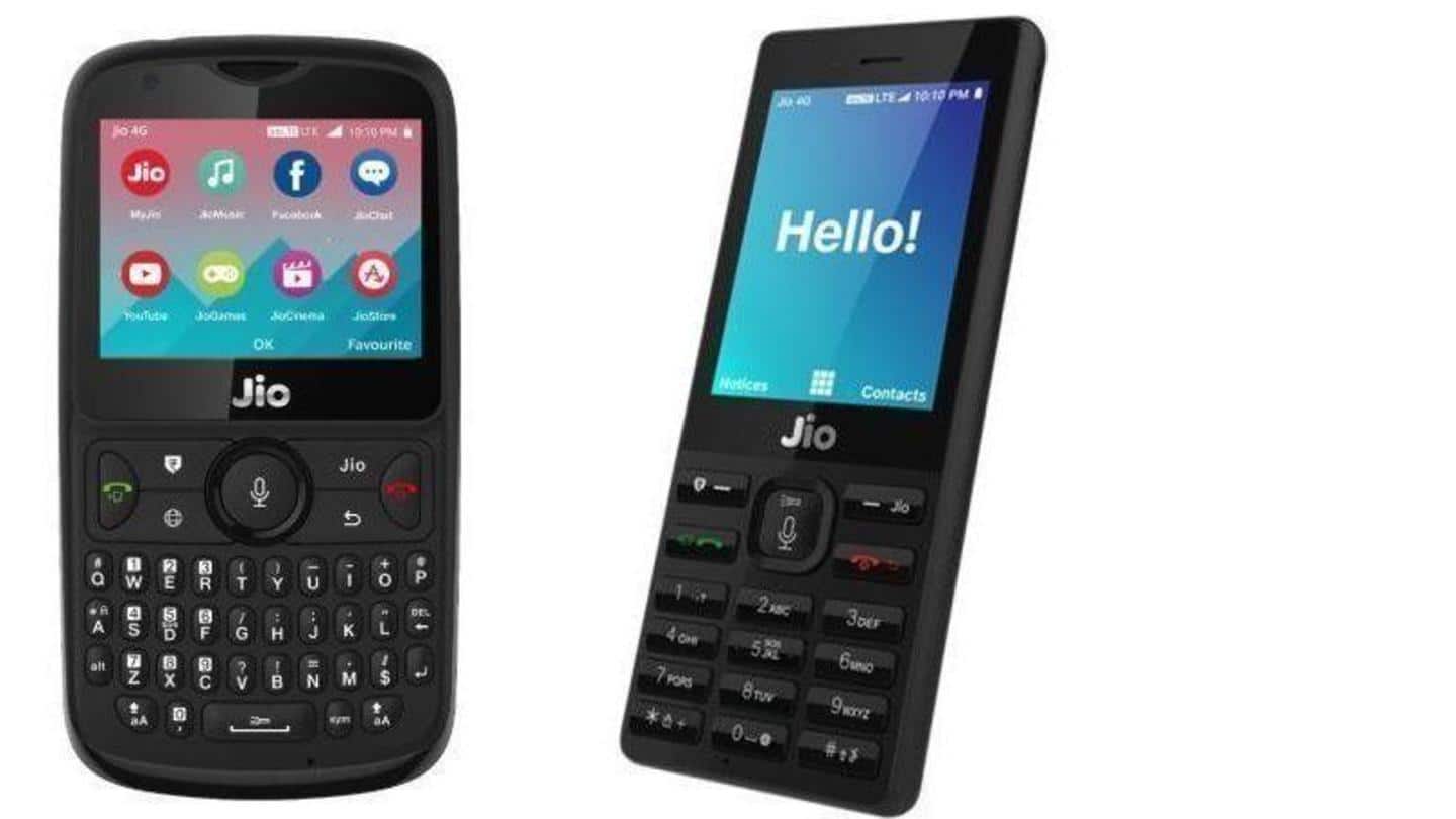 In 2018, Jio had launched India's first 4G feature phone In 2018, Jio had launched India's first 4G feature phone