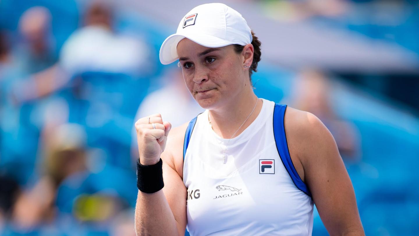 Notable feats registered by Barty after lifting the Cincinnati title Notable feats registered by Barty after lifting the Cincinnati title