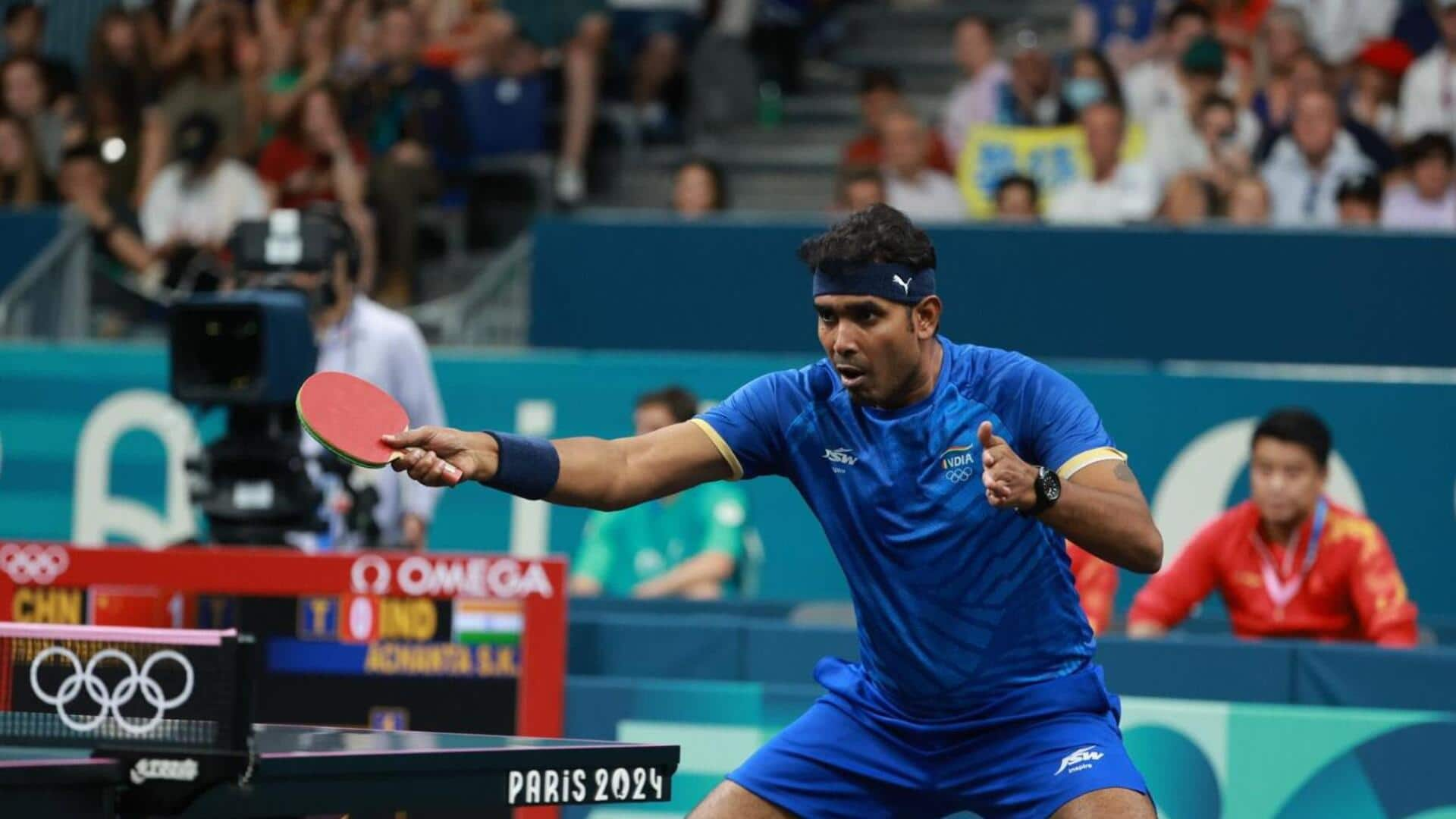 Sharath Kamal eyes administrative role after retirement from table tennis