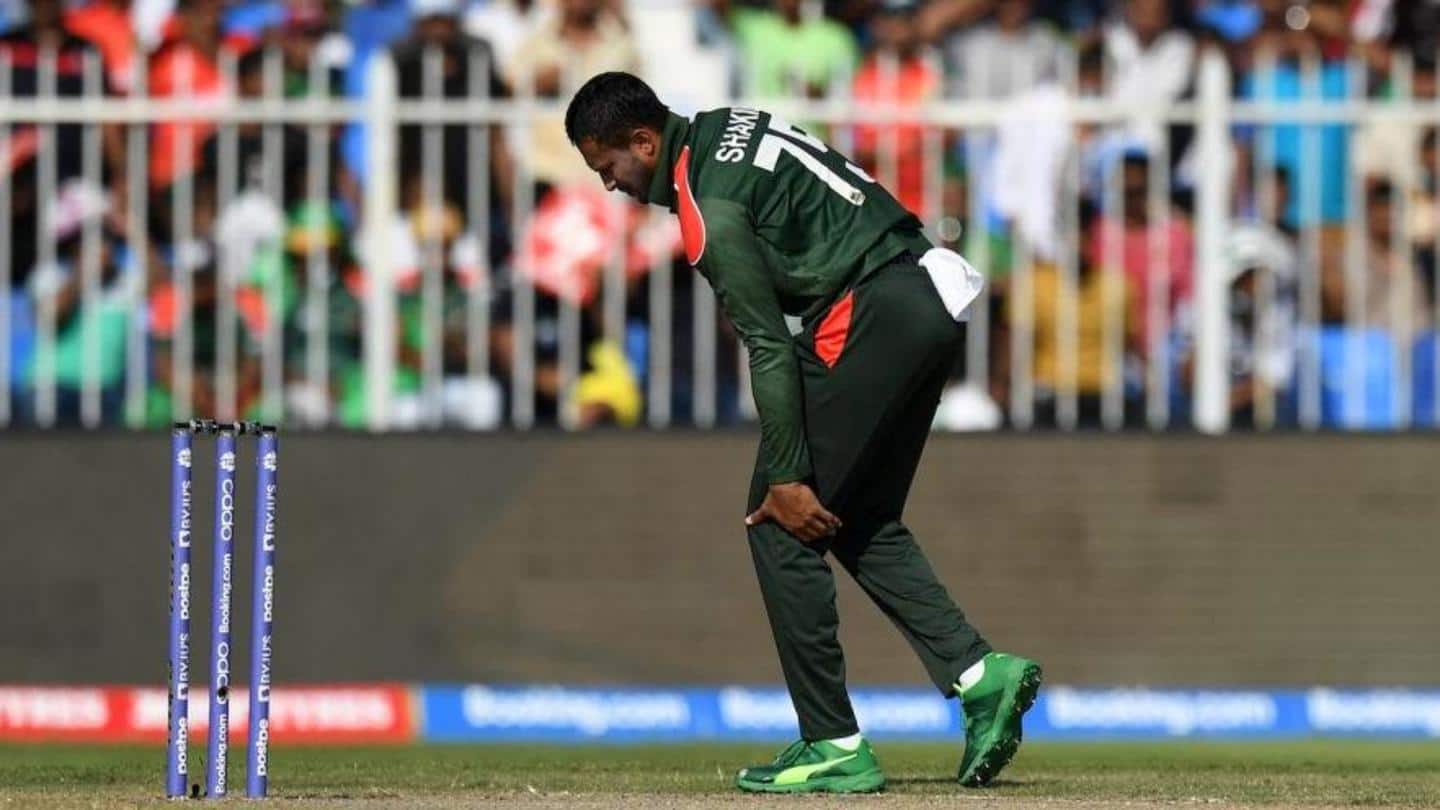 Shakib Al Hasan ruled out of T20 World Cup