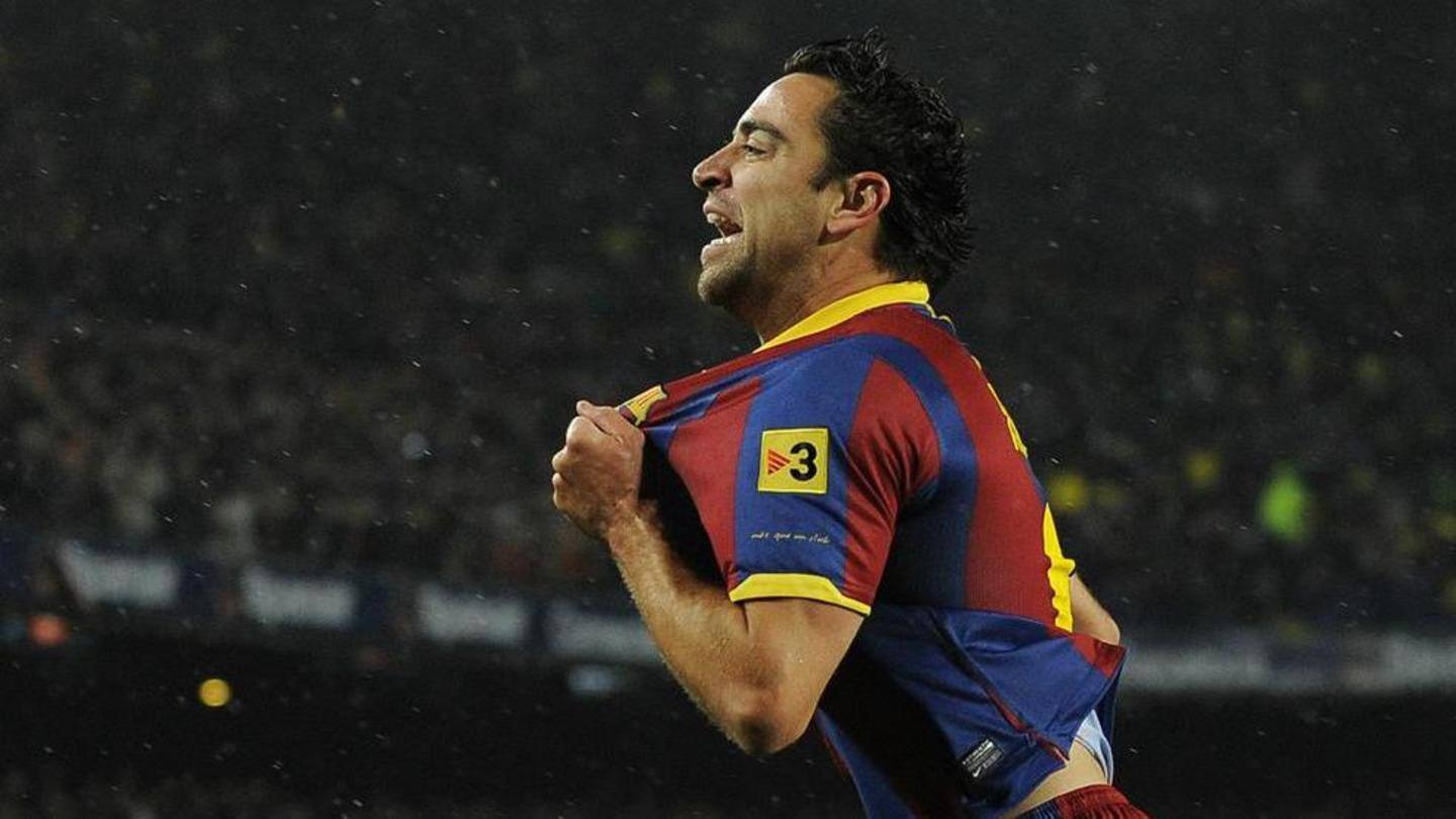 Xavi tasted a lot of success as a player Xavi tasted a lot of success as a player