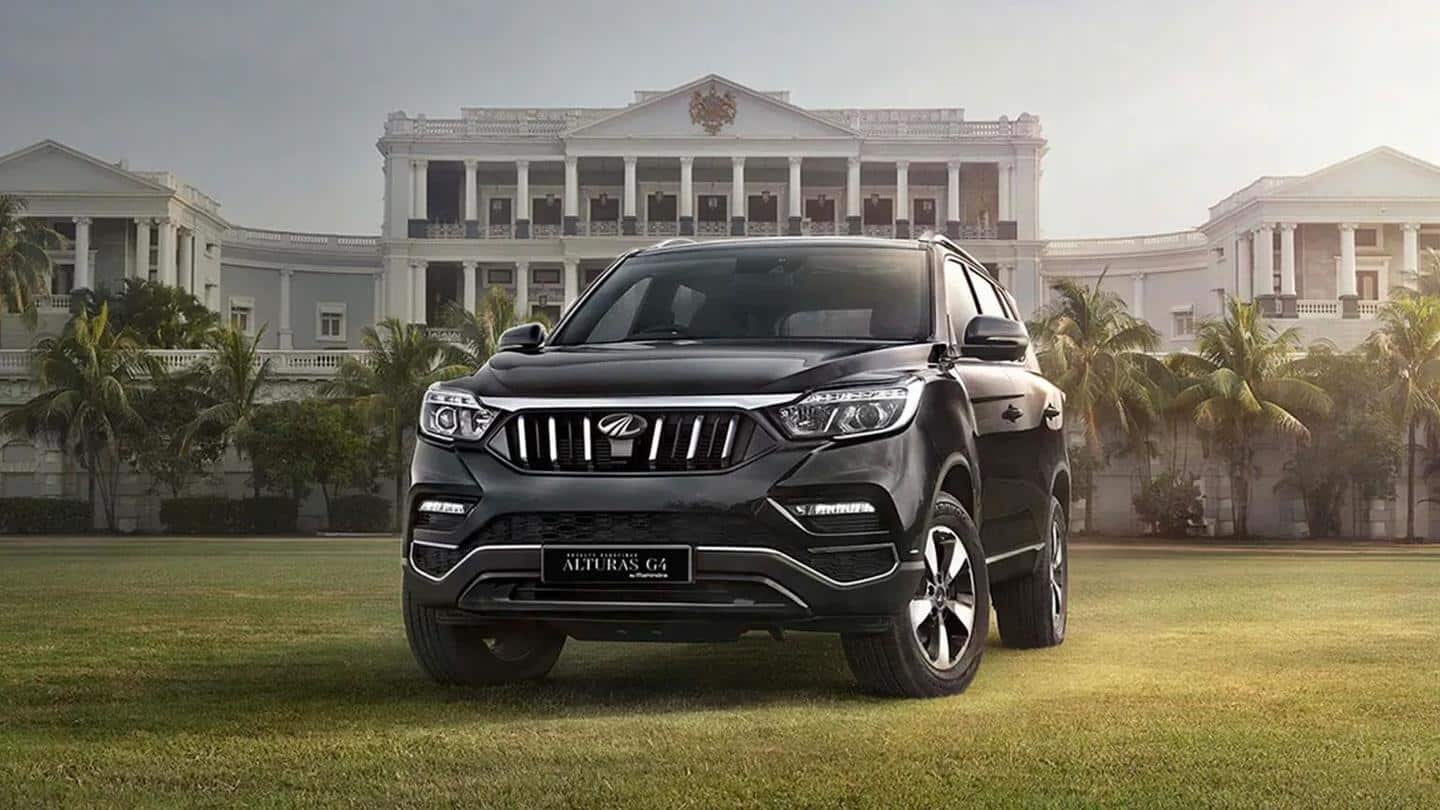 Mahindra Alturas G4 SUV discontinues 4WD, replaces it with 2WD