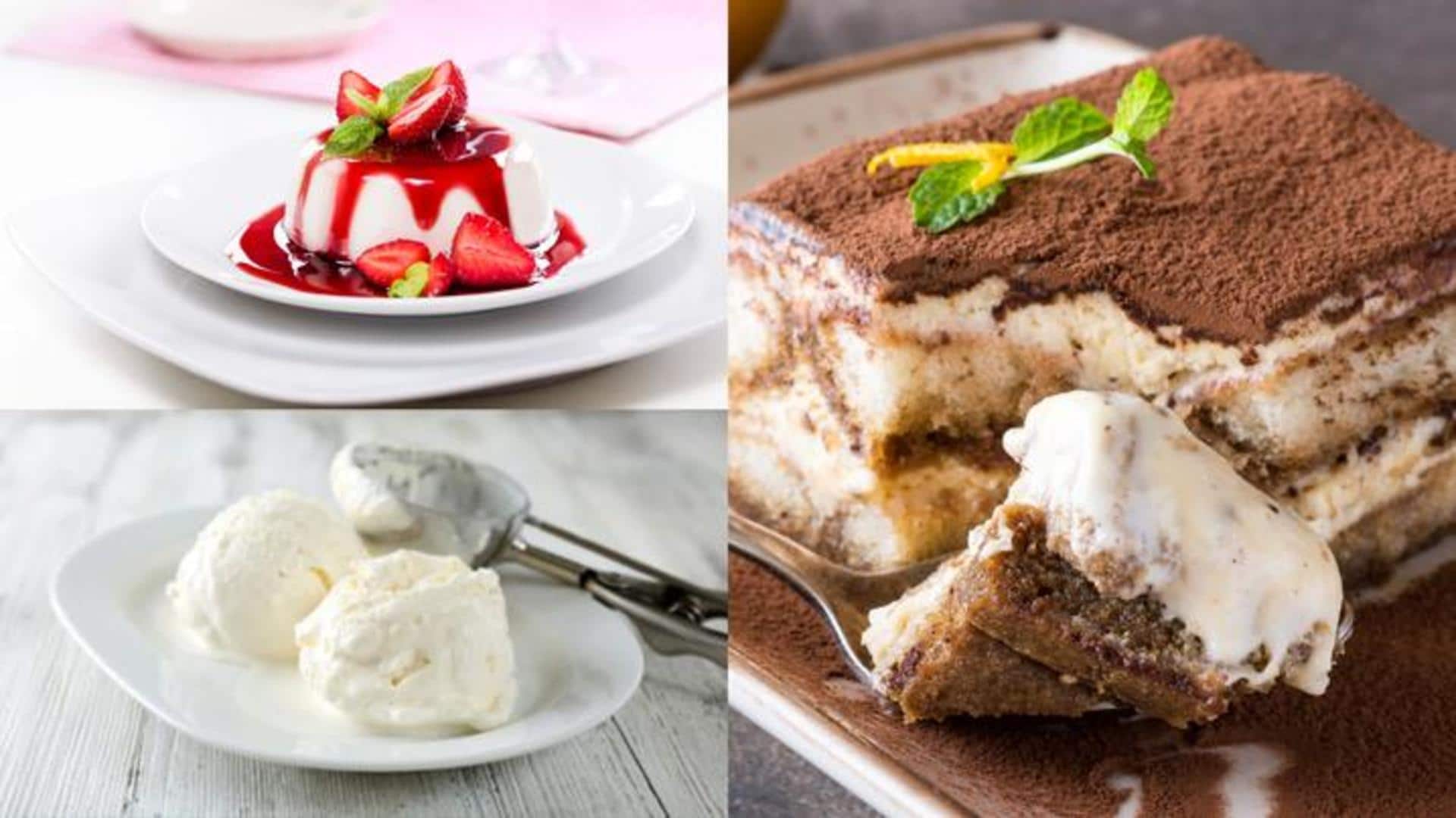 5 unique Italian dessert recipes you can try at home