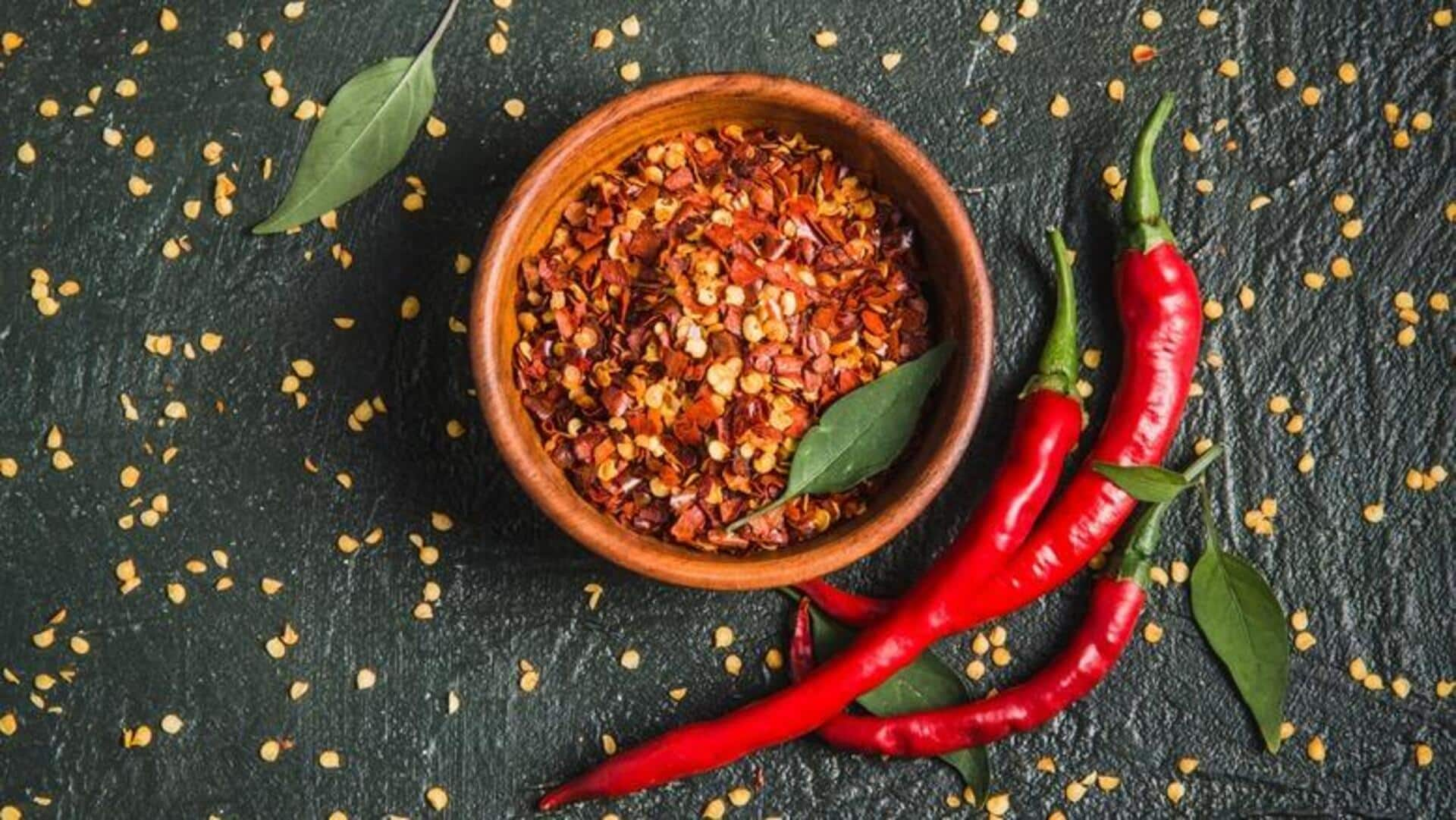 Sizzling sensations: Cooking with red pepper flakes