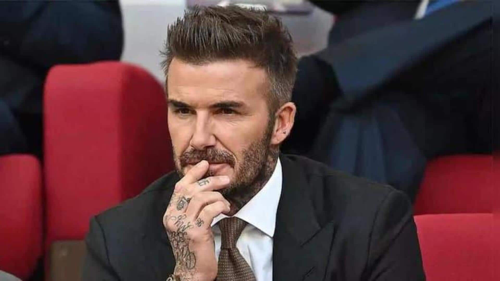David Beckham to receive knighthood next week David Beckham to receive knighthood next week