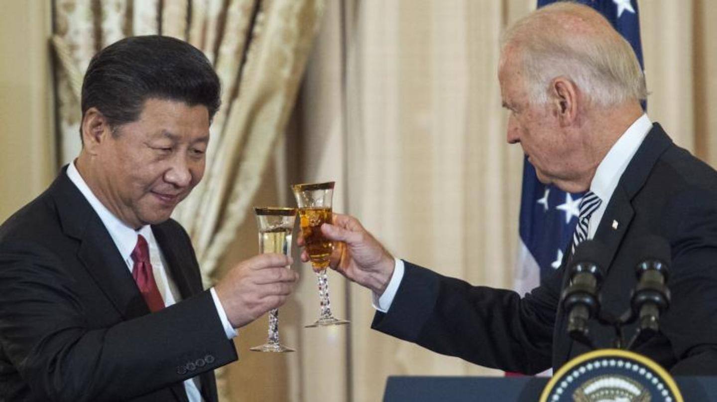 Biden might be trying to kill the Chinese…with kindness Biden might be trying to kill the Chinese…with kindness