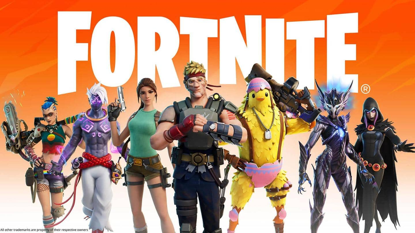 Latest Fortnite season adds Lara Croft and Neymar Jr.