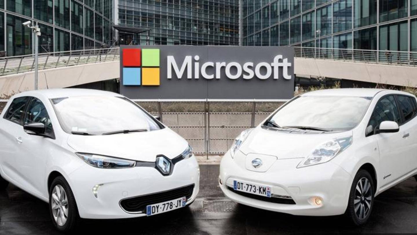 Microsoft's first direct foray into driverless car race Microsoft's first direct foray into driverless car race