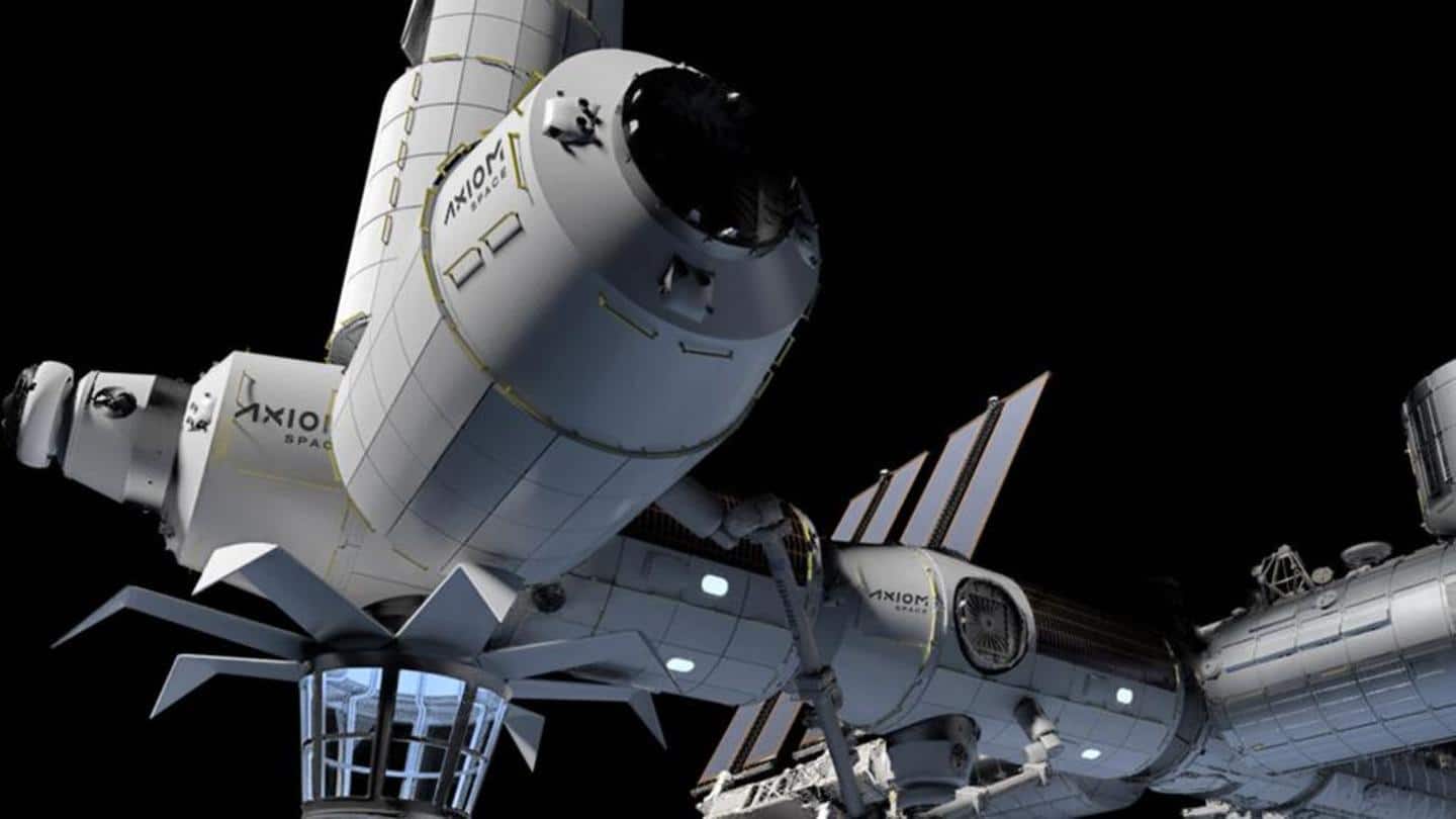 Axiom Space reveals space tourists visiting ISS for $165 million