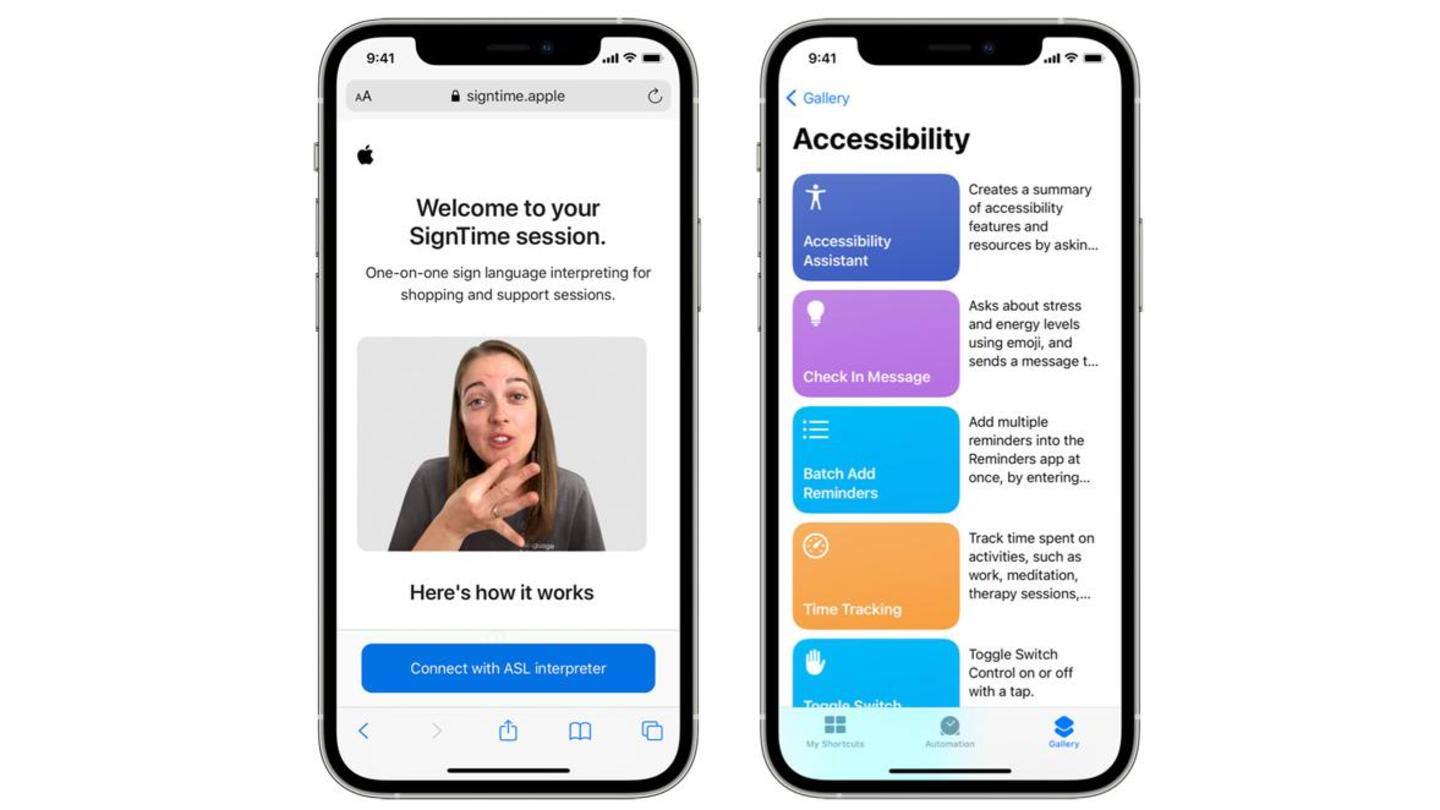 Meanwhile, Apple's accessibility options are genuinely impressive Meanwhile, Apple's accessibility options are genuinely impressive