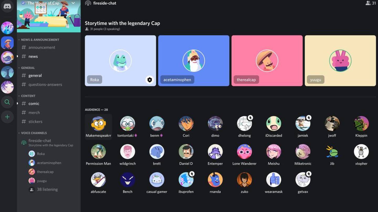 Discord might be doing audio chat better than Clubhouse Discord might be doing audio chat better than Clubhouse