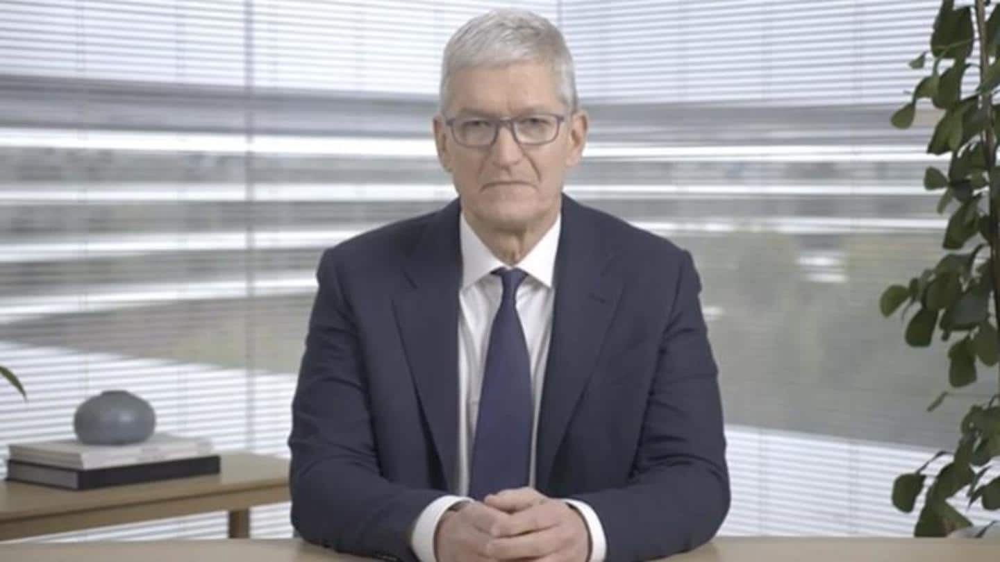Cook distances Apple from Big Tech's predatory privacy policies Cook distances Apple from Big Tech's predatory privacy policies
