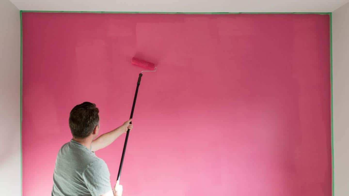 Paint your wall or invest in a wallpaper Paint your wall or invest in a wallpaper