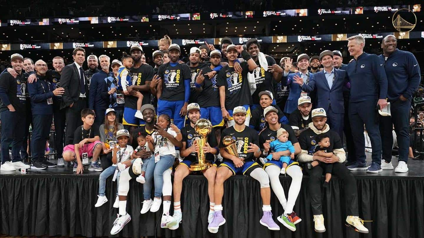 Golden State Warriors beat Boston Celtics to win NBA championship